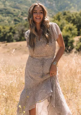 Alessia Animal Print Maxi Dress