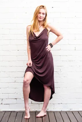 Aurora Dress in Earth Brown