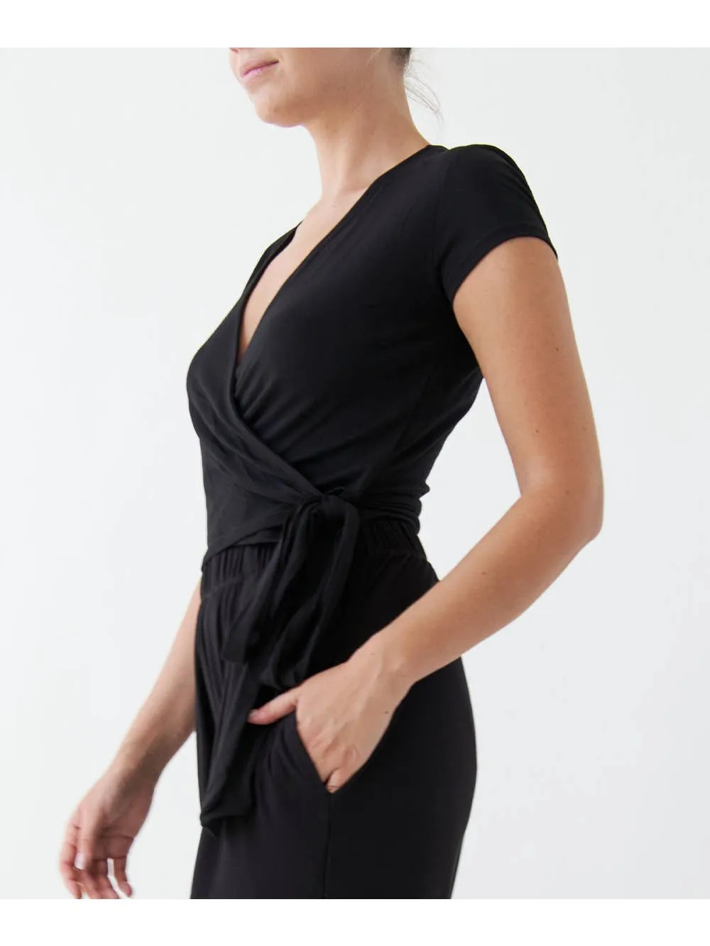 Bamboo Wrap Top