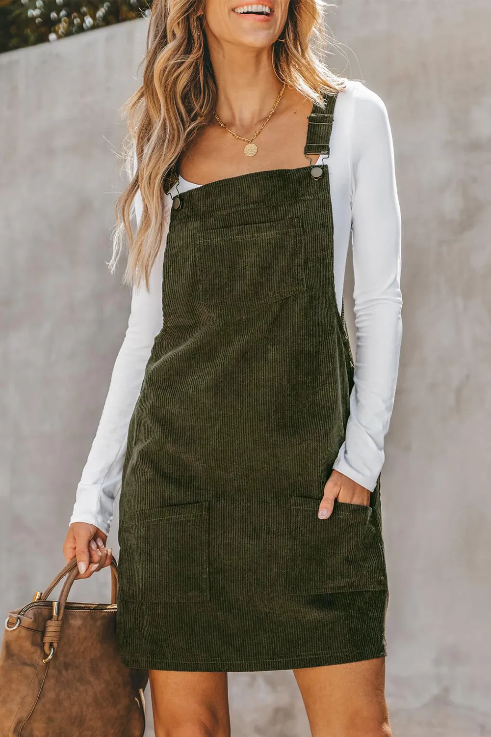 Bohemian Corduroy Dress: Free-Spirited Style