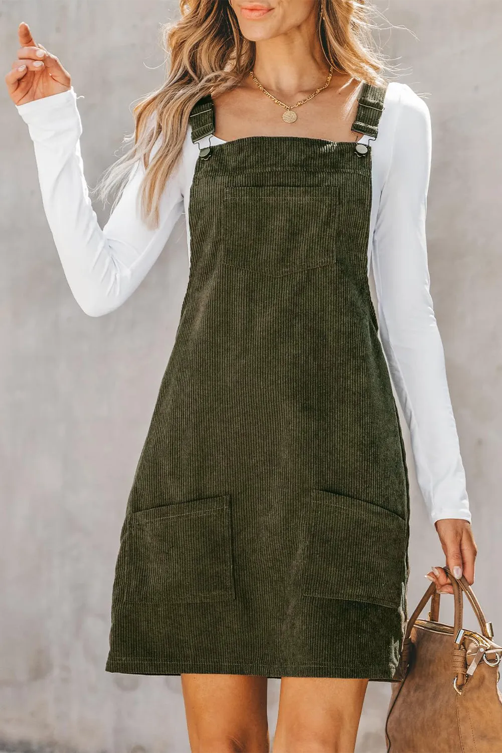 Bohemian Corduroy Dress: Free-Spirited Style