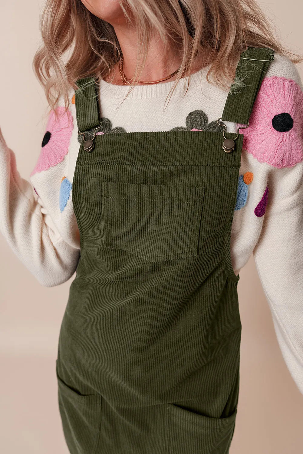 Bohemian Corduroy Dress: Free-Spirited Style