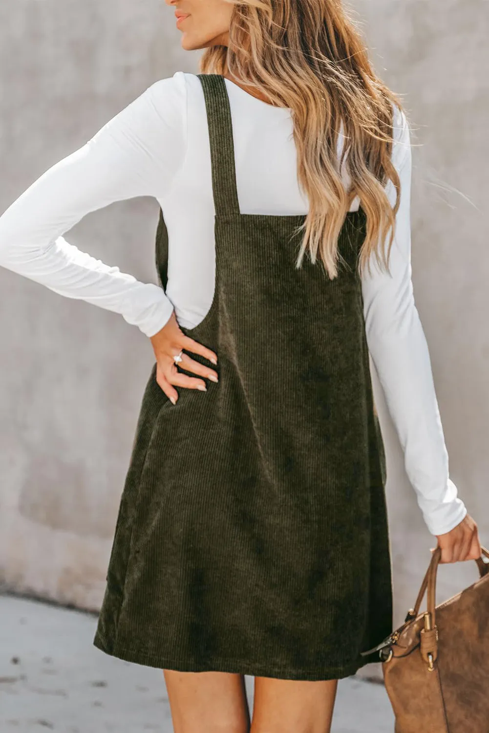 Bohemian Corduroy Dress: Free-Spirited Style