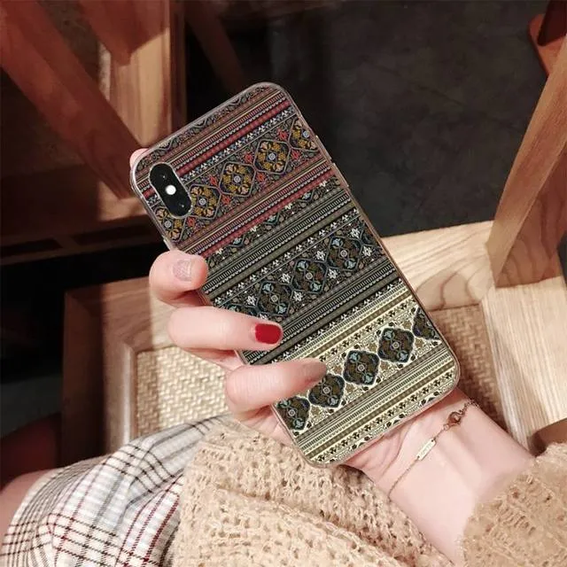 Bohemian Ethnic Style iPhone Case