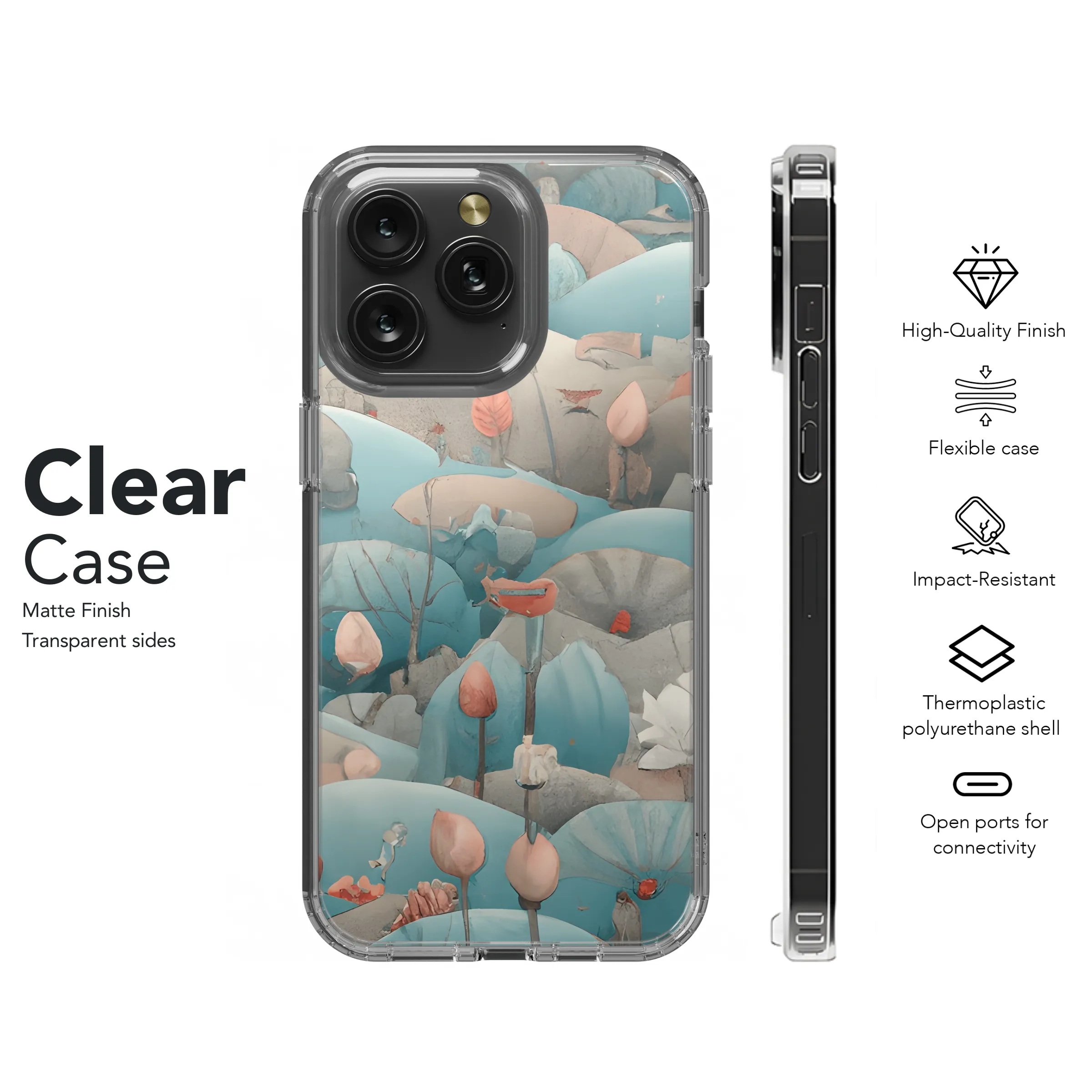 Boho Zen Flower Phone Case iPhone Samsung Cover Pixel 3519