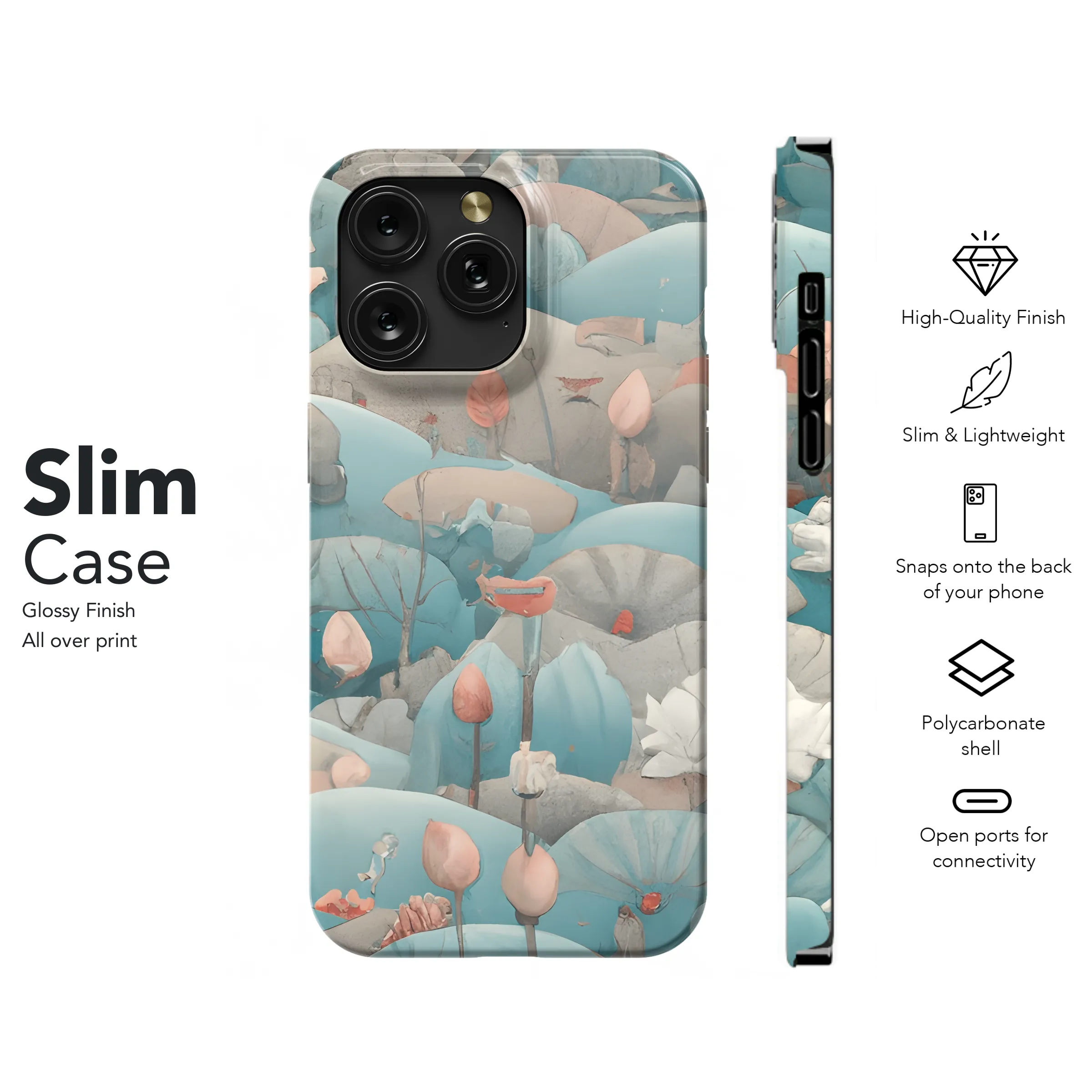 Boho Zen Flower Phone Case iPhone Samsung Cover Pixel 3519