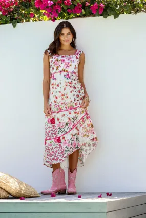 Botanical Maxi Dress - Kensington Gardens
