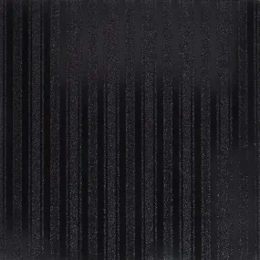 Cardstock Patterned Glitter Stripe Black 12in x 12in