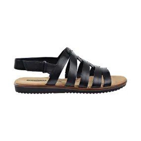 Clarks Kele Jasmine Backstrap (Wide) Womens Sandals Black