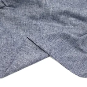 Coastal Linen Cotton Chambray - Navy