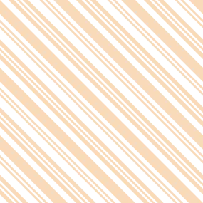 Diagonal Multi Stripe Fabric - Pizazz Peach