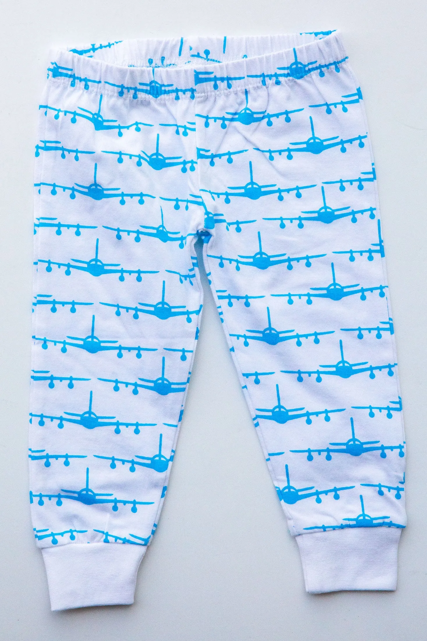 Eight Thousand Miles Airplane Pajama Set