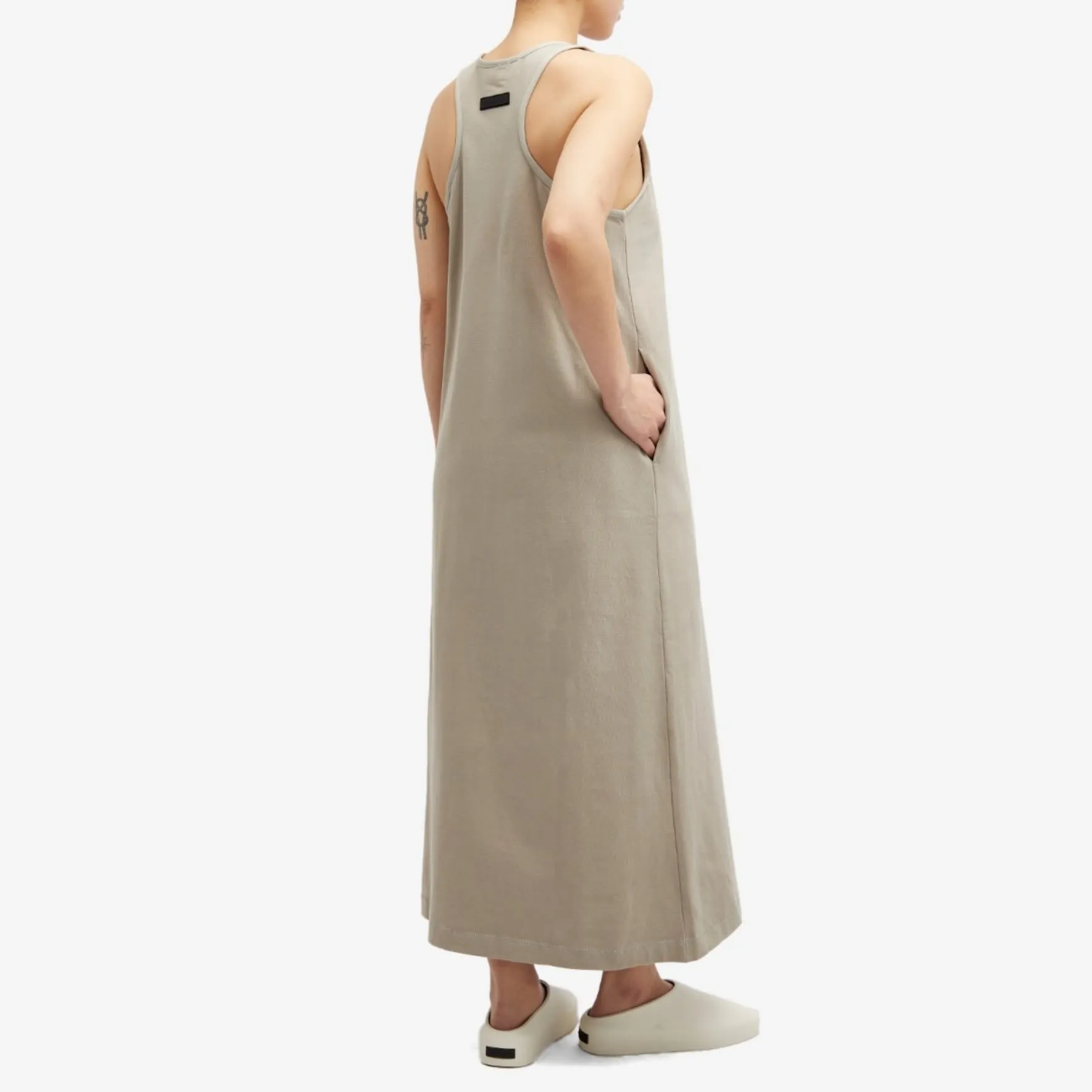 Fear Of God Essentials Tanktop Dress, grey-beige
