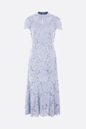 Flower Lace Midi Dress