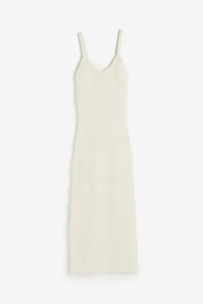 H&M Knit dress, white