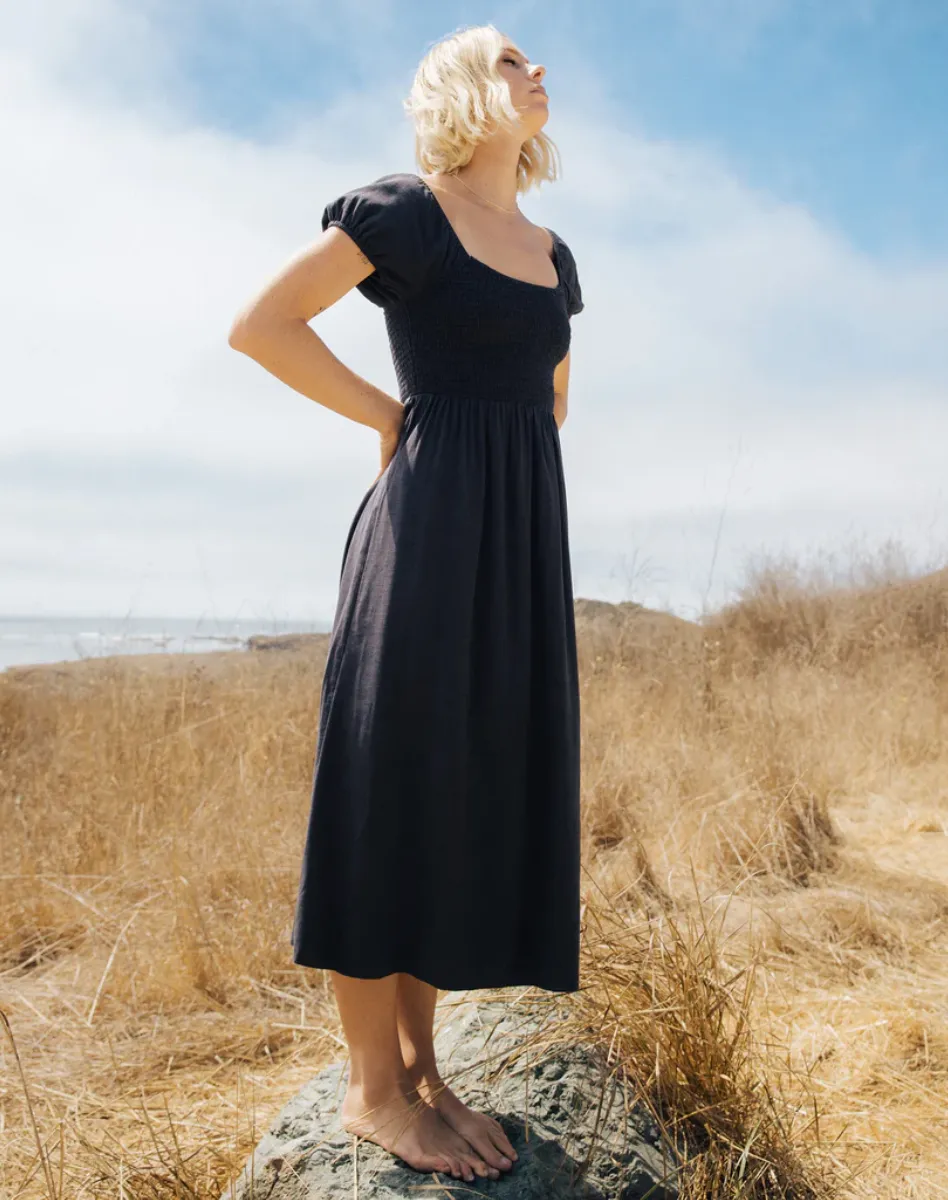 Midnight Sky Midi Dress (BSD)