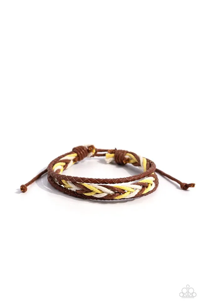 Paparazzi Bracelet ~ Catch My DRIFTER - Yellow