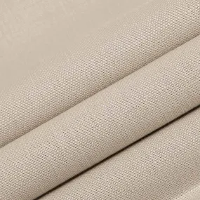 Sag Harbor Shell Beige Plain Linen Fabric
