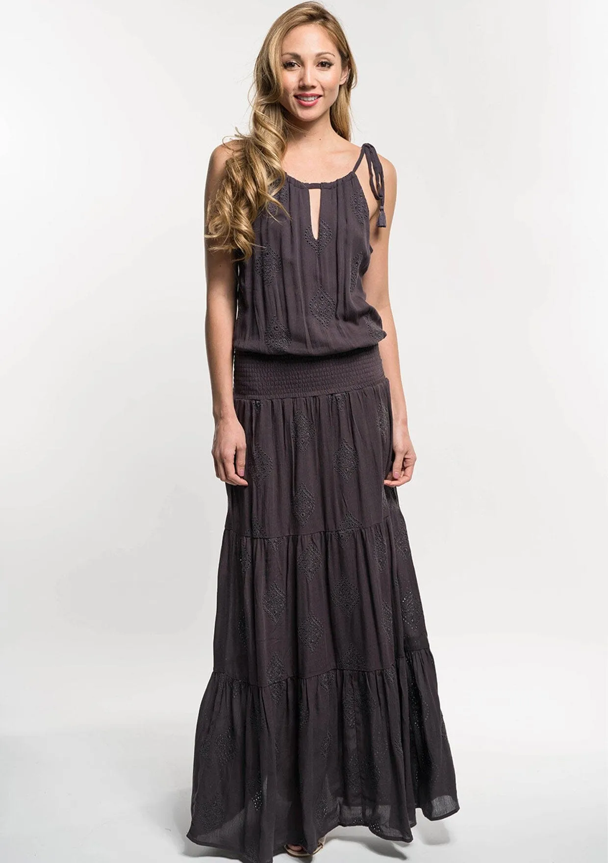 Simone Eyelet Dress