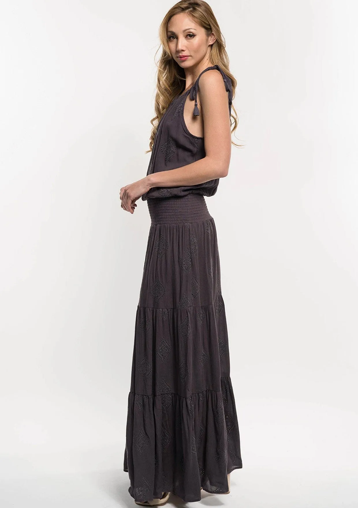 Simone Eyelet Dress