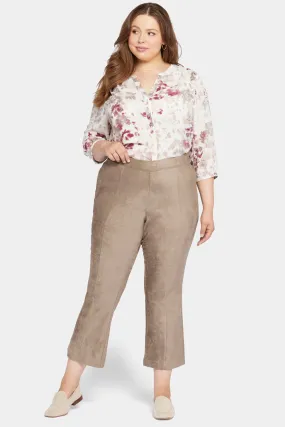 Slim Bootcut Pull-On Pants In Plus Size - Saddlewood