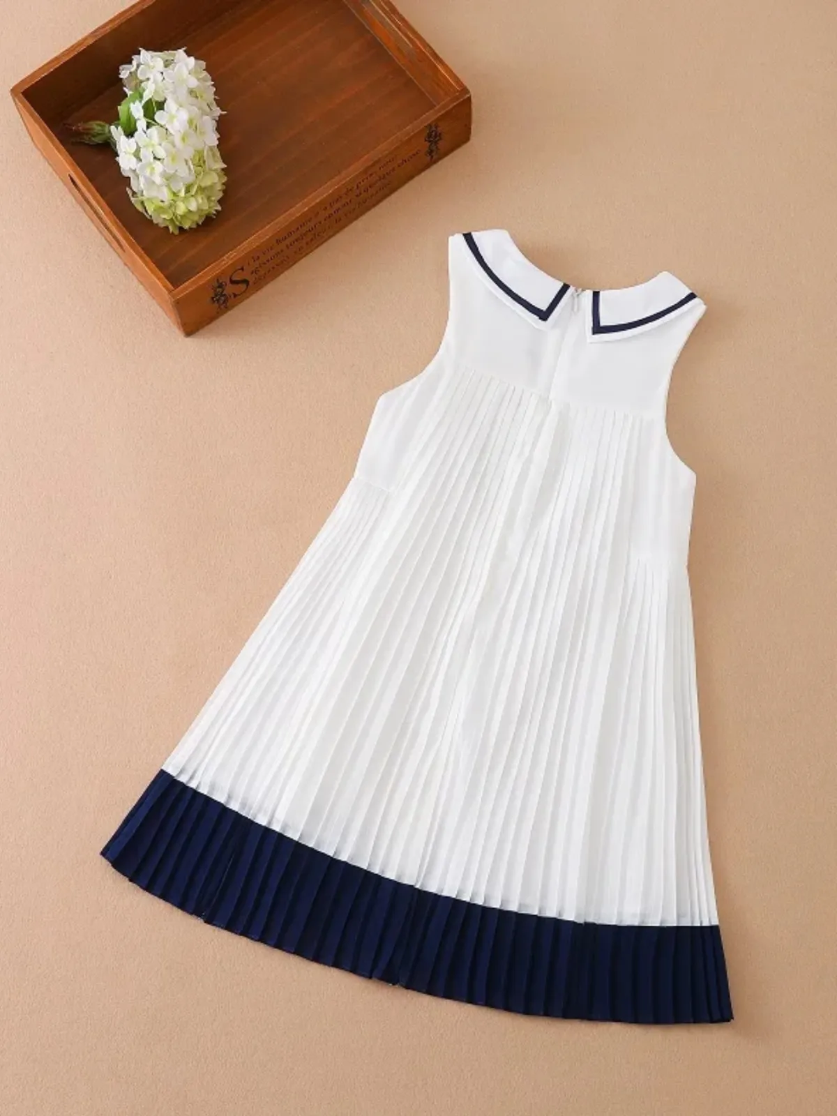Sporty In Season Pleated Dress
