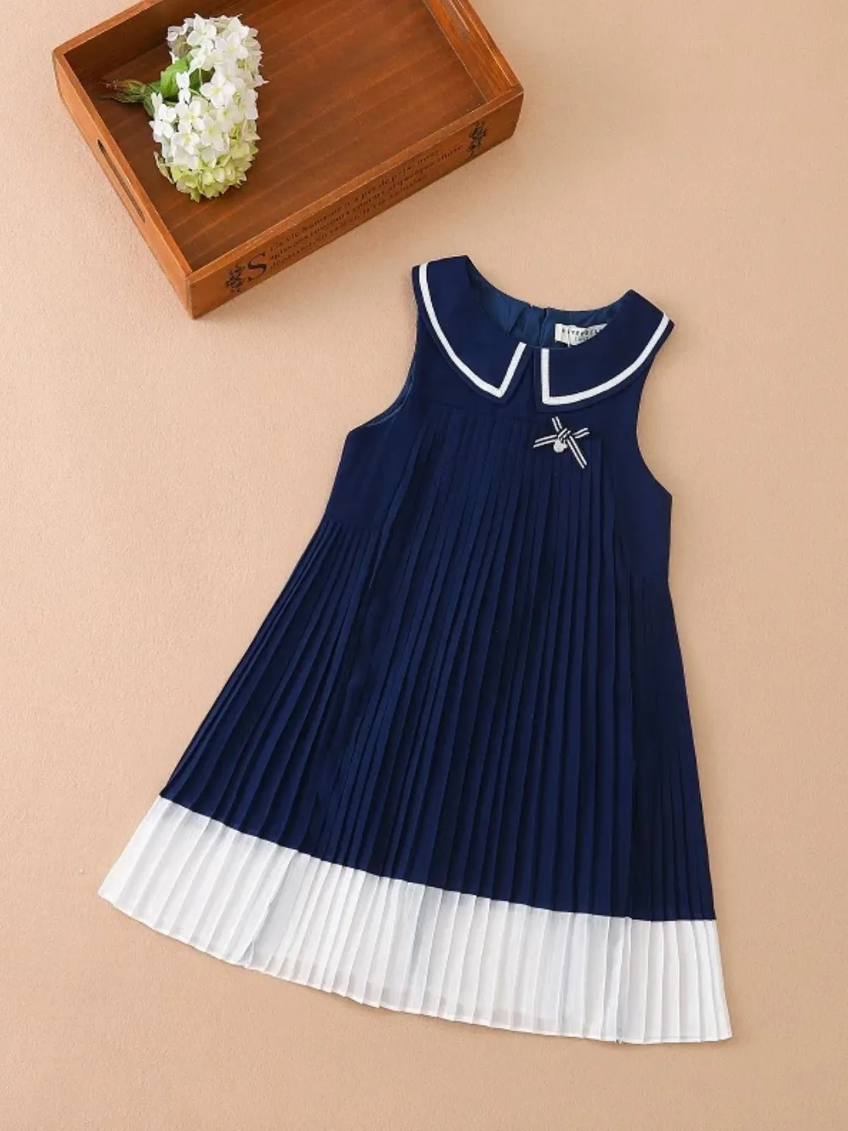 Sporty In Season Pleated Dress