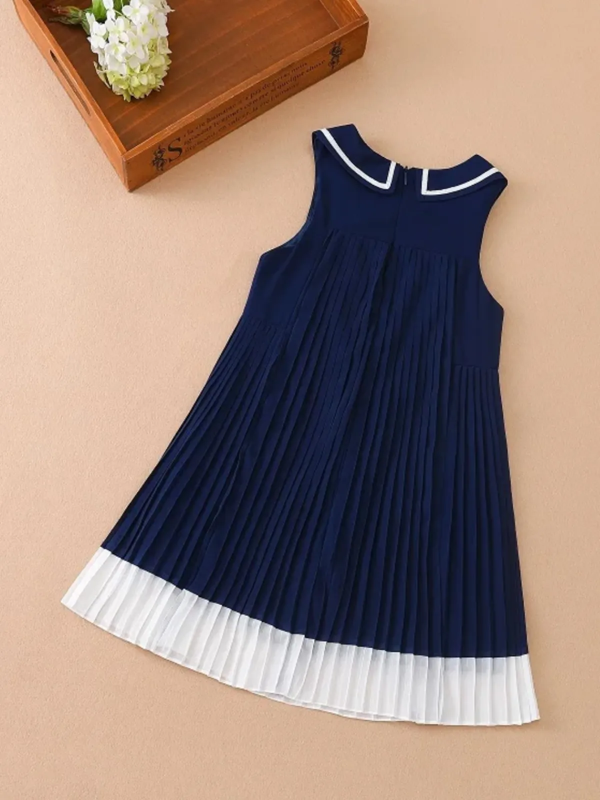 Sporty In Season Pleated Dress