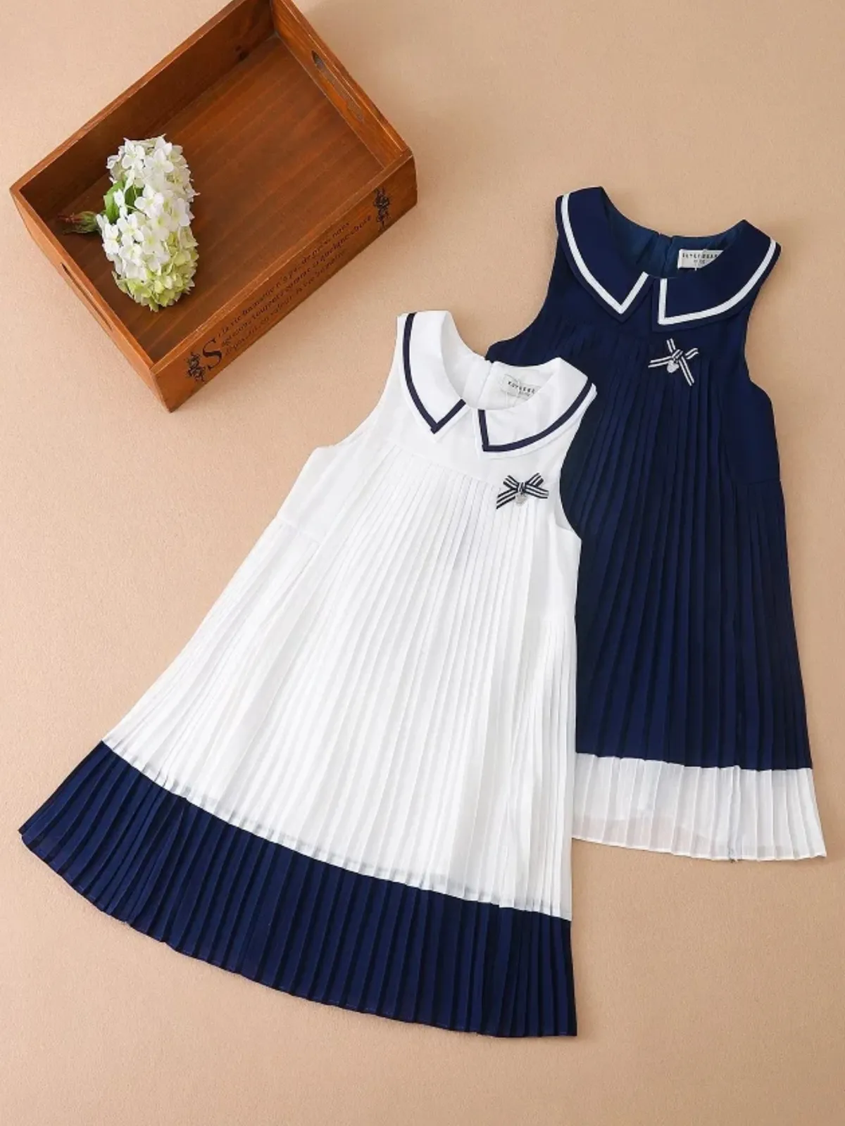 Sporty In Season Pleated Dress