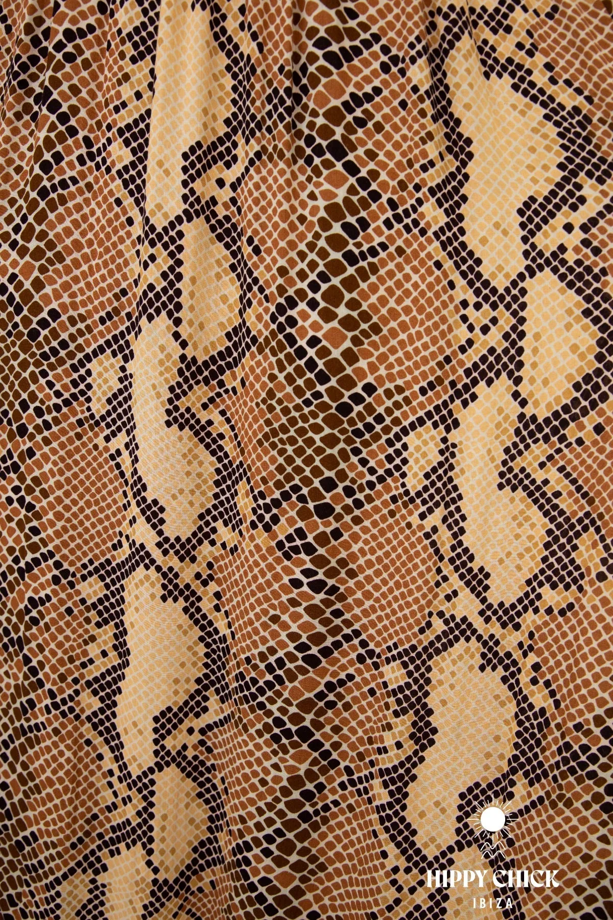 Verbena Long Dress // Animal Print