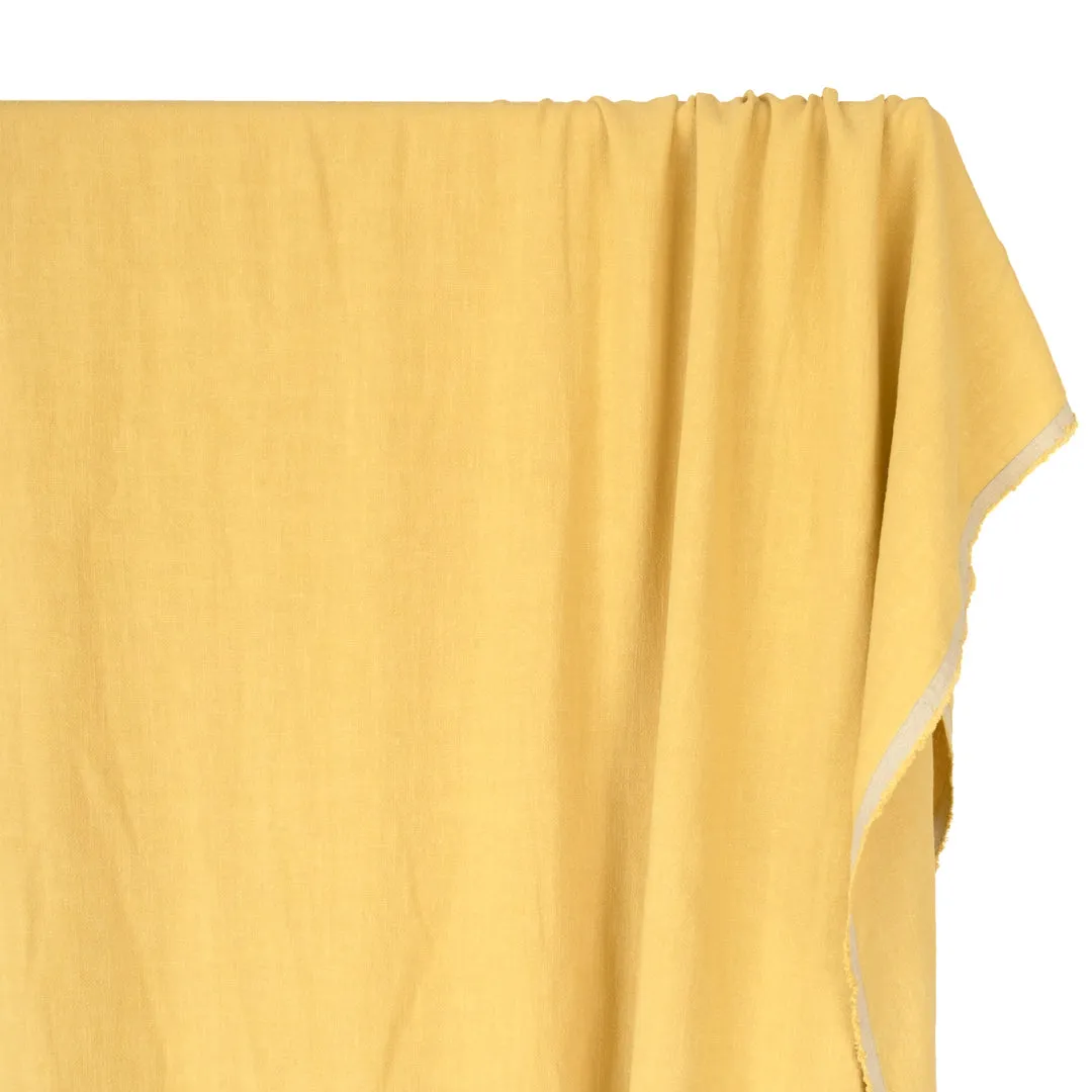 Viscose Linen Noil - Buttercup
